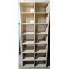 Image 1 : Freestanding Wooden Shelving Unit With 15 Cubby Compartments