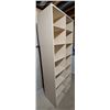Image 3 : Freestanding Wooden Shelving Unit With 15 Cubby Compartments