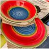 Image 3 : Pre-Seasoned Cast Iron Grill Pan, Decorative Plates, Cutting Board, and More