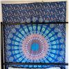 Image 2 : Full-Size Canopy Bed Bundle w/ Wall Tapestry