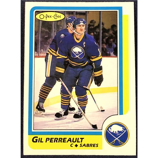1986-87 O-PEE-CHEE GILBERT PERREAULT (HOF)