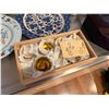 Image 3 : Multiple Asian Dishware: Porcelain Bowls, Teacups, Plates, Lacquered Boxes, etc w/ Some Maker's Mark
