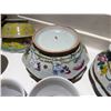 Image 15 : Multiple Chinese Dishware:  Serving & Footed Bowls, Mugs, Trays, Famille Rose Shallow  Dishes, etc w
