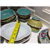 Image 17 : Multiple Chinese Dishware:  Serving & Footed Bowls, Mugs, Trays, Famille Rose Shallow  Dishes, etc w