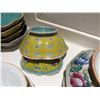 Image 24 : Multiple Chinese Dishware:  Serving & Footed Bowls, Mugs, Trays, Famille Rose Shallow  Dishes, etc w