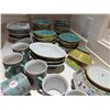 Image 28 : Multiple Chinese Dishware:  Serving & Footed Bowls, Mugs, Trays, Famille Rose Shallow  Dishes, etc w