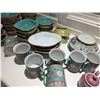 Image 6 : Multiple Chinese Dishware:  Serving & Footed Bowls, Mugs, Trays, Famille Rose Shallow  Dishes, etc w