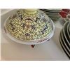 Image 11 : Chinese Tableware: Plates, Bowls, Covered Tureens, Serving Spoons, etc, Misc Sizes
