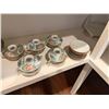 Image 24 : Set of Famille Rose Tableware: Serving Chargers & Bowls, Plates, Teacups, etc, Misc Sizes