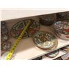 Image 41 : Set of Famille Rose Tableware: Serving Chargers & Bowls, Plates, Teacups, etc, Misc Sizes