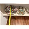 Image 47 : Set of Famille Rose Tableware: Serving Chargers & Bowls, Plates, Teacups, etc, Misc Sizes