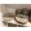 Image 8 : Set of Famille Rose Tableware: Serving Chargers & Bowls, Plates, Teacups, etc, Misc Sizes