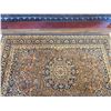 Image 6 : Vintage Hand-Woven Persian Style Area Rug w/ Floral Motif & Fringed Edges 78" x 53"
