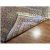 Image 9 : Vintage Hand-Woven Persian Style Area Rug w/ Floral Motif & Fringed Edges 78" x 53"