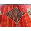 Image 4 : Vintage Hand-Woven NW Persian Bidjar Style Area Rug w/ Floral Motif & Herati Pattern Border Bands