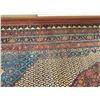 Image 12 : Vintage Hand-Woven Persian Style Area Rug w/ Geomatic Pattern & Floral Bands 222" x 135"