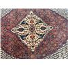 Image 15 : Vintage Hand-Woven Persian Style Area Rug w/ Geomatic Pattern & Floral Bands 222" x 135"
