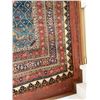 Image 24 : Vintage Hand-Woven Persian Style Area Rug w/ Geomatic Pattern & Floral Bands 222" x 135"