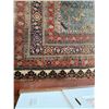 Image 28 : Vintage Hand-Woven Persian Style Area Rug w/ Geomatic Pattern & Floral Bands 222" x 135"