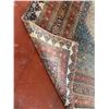 Image 30 : Vintage Hand-Woven Persian Style Area Rug w/ Geomatic Pattern & Floral Bands 222" x 135"