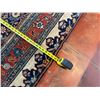 Image 32 : Vintage Hand-Woven Persian Style Area Rug w/ Geomatic Pattern & Floral Bands 222" x 135"