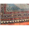Image 9 : Vintage Hand-Woven Persian Style Area Rug w/ Geomatic Pattern & Floral Bands 222" x 135"
