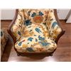 Image 13 : Carved Wood-Framed 3-Seat Sofa w/ Matching Chair & Upholstered Daybed, Misc Sizes