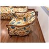 Image 19 : Carved Wood-Framed 3-Seat Sofa w/ Matching Chair & Upholstered Daybed, Misc Sizes