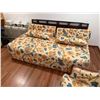 Image 20 : Carved Wood-Framed 3-Seat Sofa w/ Matching Chair & Upholstered Daybed, Misc Sizes