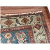 Image 10 : Vintage Hand-Woven NW Persian Heriz/Serapi Style Area Rug w/ Geomatic Pattern & Floral Bands