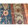 Image 12 : Vintage Hand-Woven NW Persian Heriz/Serapi Style Area Rug w/ Geomatic Pattern & Floral Bands