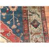 Image 13 : Vintage Hand-Woven NW Persian Heriz/Serapi Style Area Rug w/ Geomatic Pattern & Floral Bands