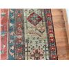 Image 17 : Vintage Hand-Woven NW Persian Heriz/Serapi Style Area Rug w/ Geomatic Pattern & Floral Bands