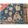 Image 21 : Vintage Hand-Woven NW Persian Heriz/Serapi Style Area Rug w/ Geomatic Pattern & Floral Bands