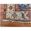 Image 27 : Vintage Hand-Woven NW Persian Heriz/Serapi Style Area Rug w/ Geomatic Pattern & Floral Bands