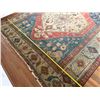 Image 36 : Vintage Hand-Woven NW Persian Heriz/Serapi Style Area Rug w/ Geomatic Pattern & Floral Bands