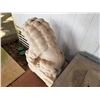 Image 5 : Qty 2 Chinese-Style Carved Stone Guardian Lion Garden Statues, Approx. 22" x 15" x 36"H