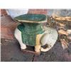 Image 39 : Various Outdoor Garden Accessories: Planters, Elephant Stand, Concrete Garden Chests, etc, Misc Si