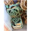 Image 9 : Various Outdoor Garden Accessories: Planters, Elephant Stand, Concrete Garden Chests, etc, Misc Si