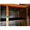 Image 23 : Wooden 8-Door Cabinet w/ Metal Hardware, Inside Shelving & Drawers 80" x 21" x 98"H