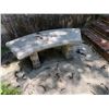 Image 13 : Qty 2 Concrete Garden Benches, Misc Sizes