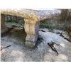 Image 16 : Qty 2 Concrete Garden Benches, Misc Sizes