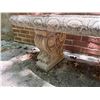 Image 8 : Qty 2 Concrete Garden Benches, Misc Sizes