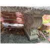 Image 9 : Qty 2 Concrete Garden Benches, Misc Sizes