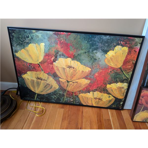 Yellow Flower Art Work