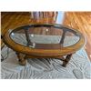 Image 1 : Wood & Glass (bevelled) Coffee Table