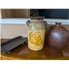 Image 1 : Ceramic Pears Vase Vessel & Bread Bowl