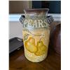 Image 2 : Ceramic Pears Vase Vessel & Bread Bowl