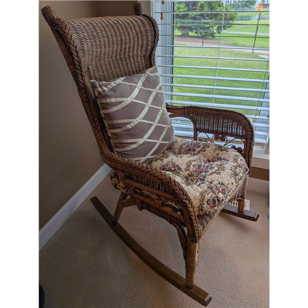 Wicker Rocking Chair
