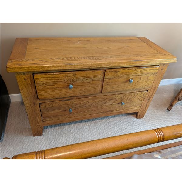 Oak Wood Low Dresser
